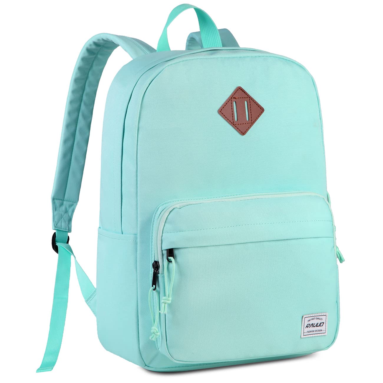 RAVUO Lightweight Classic School Backpack for Men & Women - Durable Bookbag for College, Work & Travel - Perfect for Daily Commute, Campus Life & Outdoor Adventures