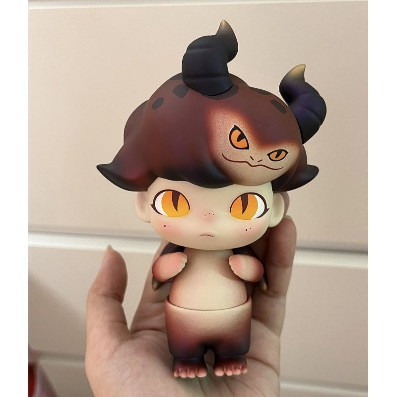 DIMOO Pajamas Party Charmander Limited Edition Collectible Figure - Perfect for Anime Fans, Pokemon Collectors, and Gift Giving