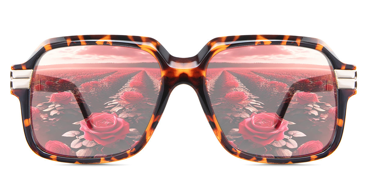 Hollis Women's Prescription Tinted Sunglasses - UV Protection & Stylish Eyewear for Driving, Outdoor Activities & Fashion Accessories
