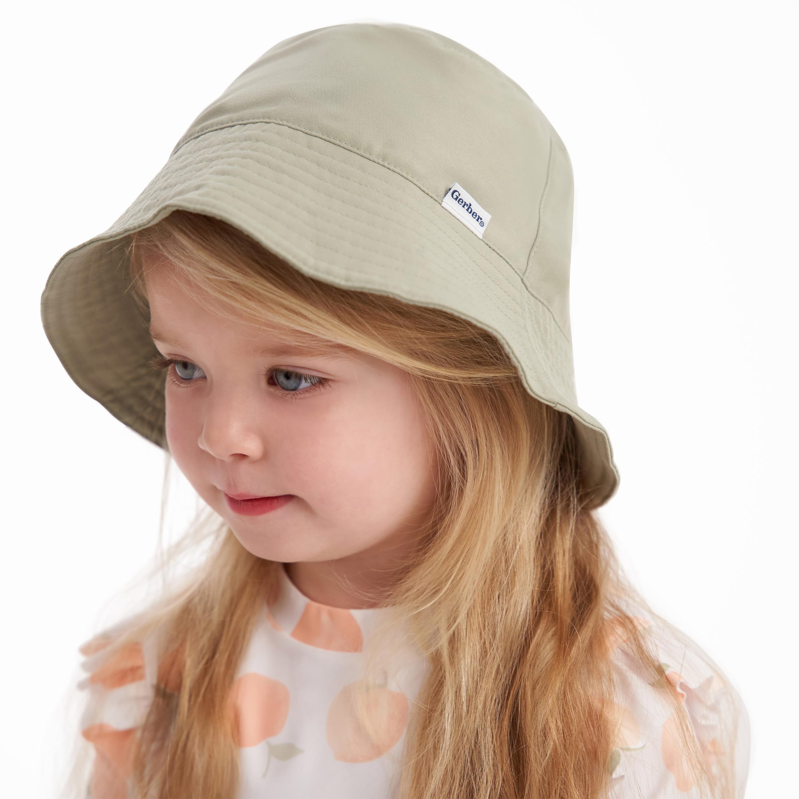 Gerber Girls' Baby Sun Hat UPF 50+ UV Protection for Infants & Toddlers - Perfect for Outdoor Play, Beach & Summer Activities
