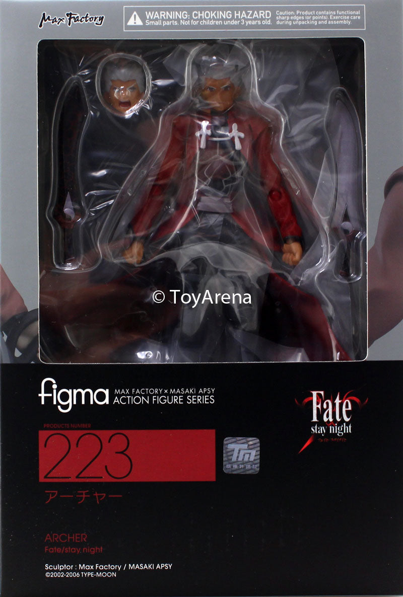 Fate/Stay Night Archer Figma Action Figure #223 - Collectible Anime Toy for Display & Cosplay