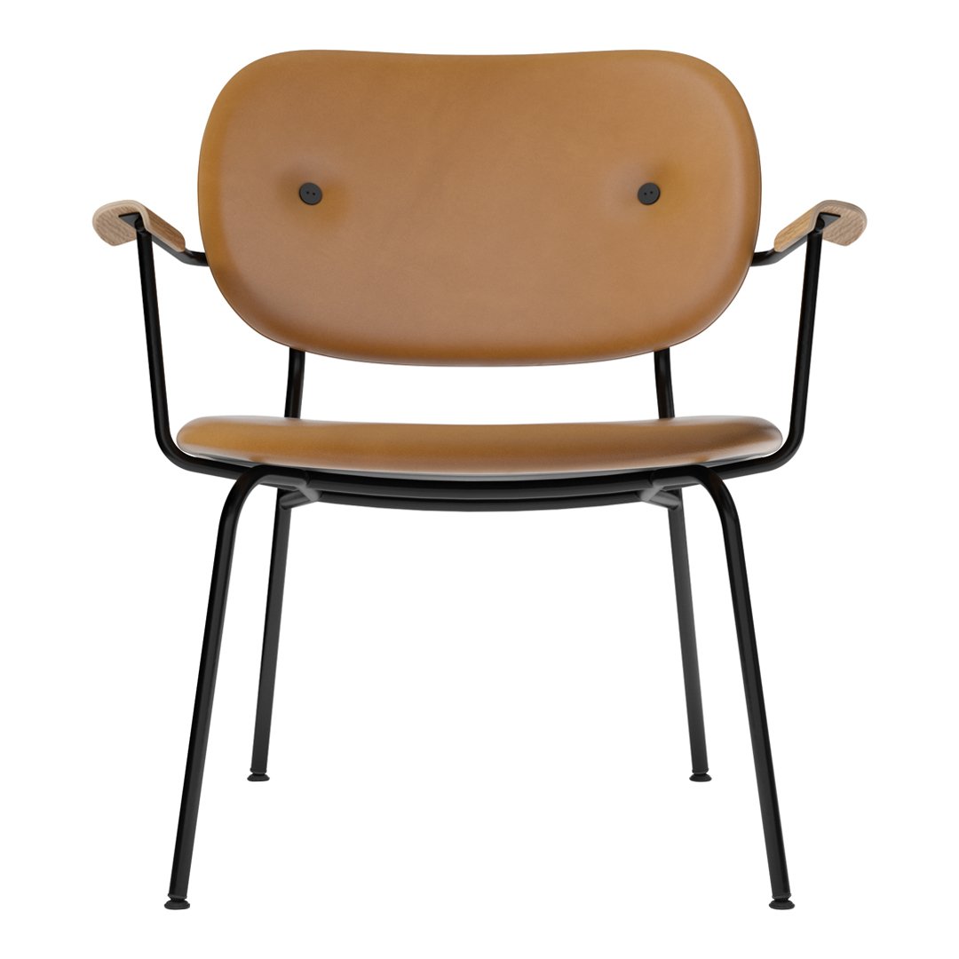 Co Lounge Chair - Fully Upholstered Modern Accent Chair for Living Room, Bedroom & Office - Comfortable Seating for Relaxing & Reading