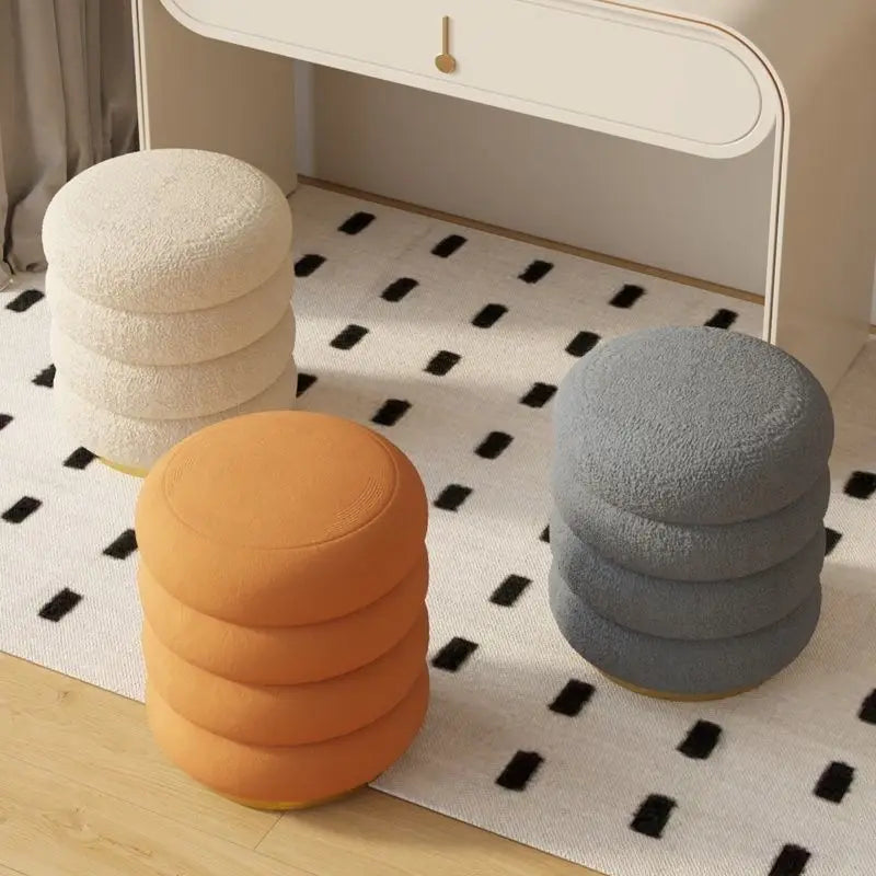 Japanese Tatami Round Stool - Handwoven Natural Fiber Seat - Traditional Asian Floor Cushion for Meditation, Tea Ceremony & Home Decor