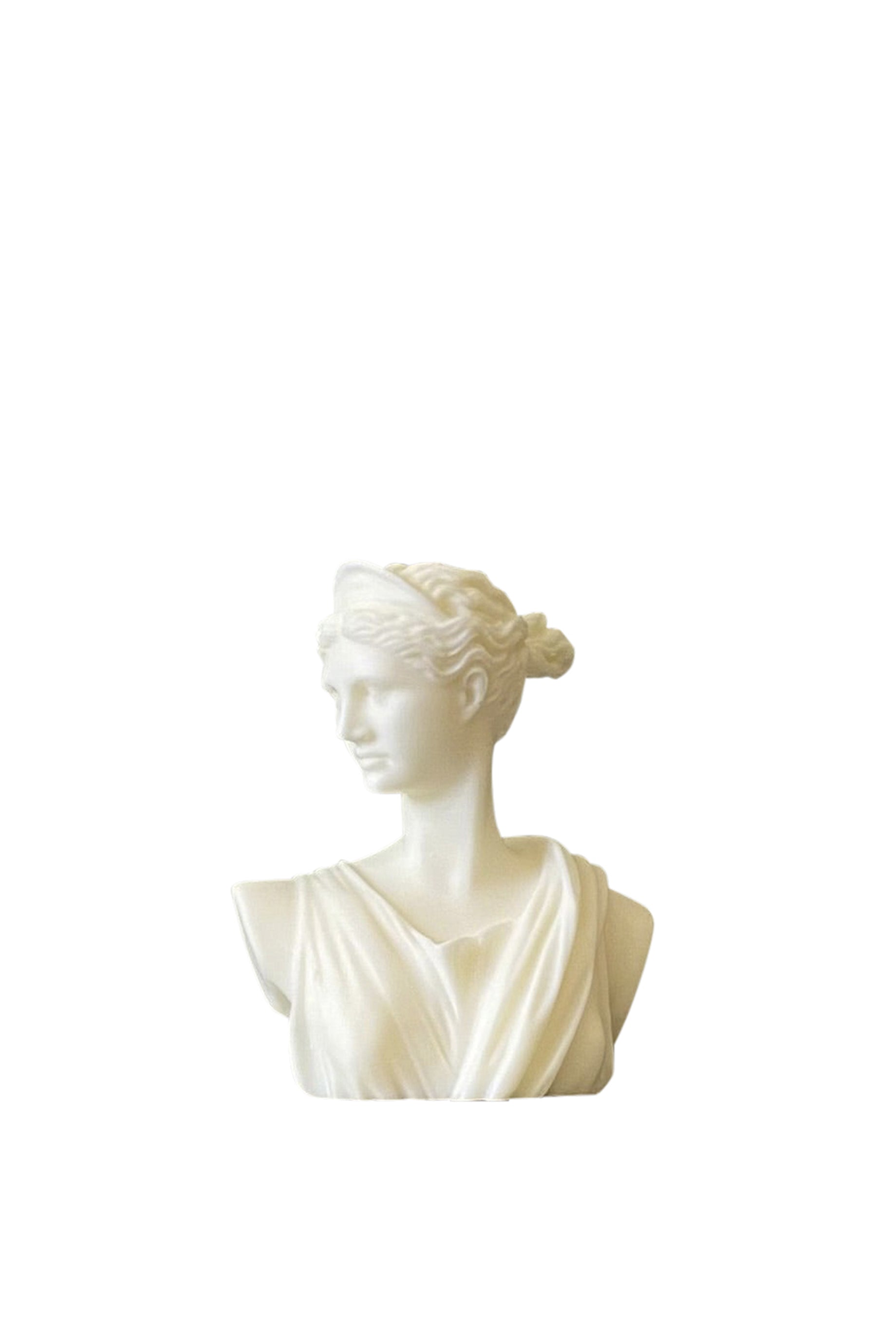 Husk Diana Scented Candle in Ivory - Premium Home Decor for Relaxation & Aromatherapy - Perfect for Bedroom, Bathroom & Living Room Ambiance