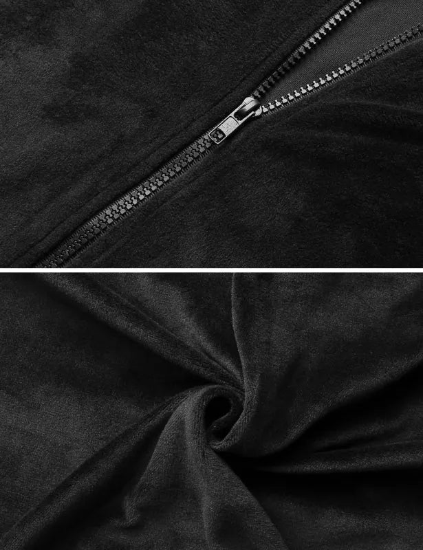 Women's Soft Velvet Jogger Set - Cozy Casual Two Piece Lounge Outfit for Home, Travel & Relaxation