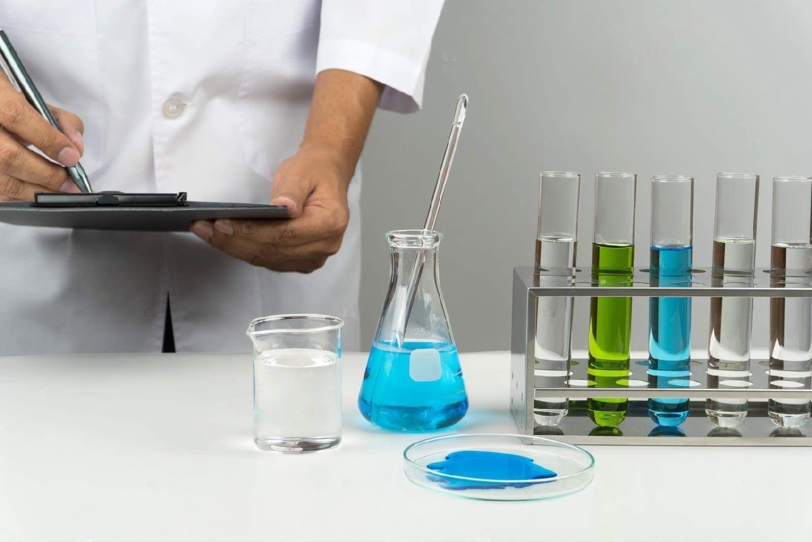 Premium Borosilicate Glass Stirring Rods for Chemistry Labs - 200mm (2-Pack) - Ideal for Mixing Chemicals, Science Experiments & Laboratory Use