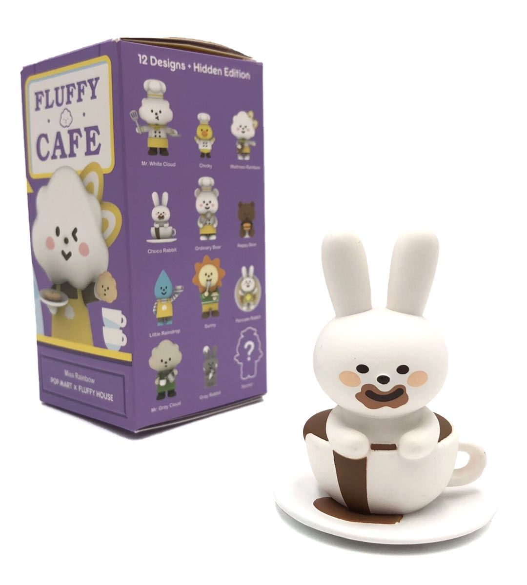 Fluffy Cloud Mr. White Plush Stuffed Animal Toy - Soft Cuddly Plushie for Kids, Gifts & Home Decor | Perfect for Nursery, Bedroom Decor and Cute Gifts