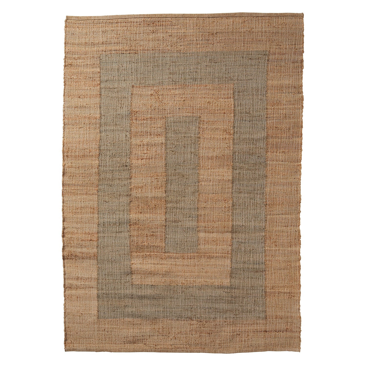 Adrienne Jute Rug in Sage Green - Natural Handwoven Area Rug for Living Room, Bedroom & Boho Home Decor