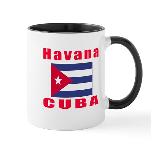 White/Black Inside - Havana Cuba Designs Mug