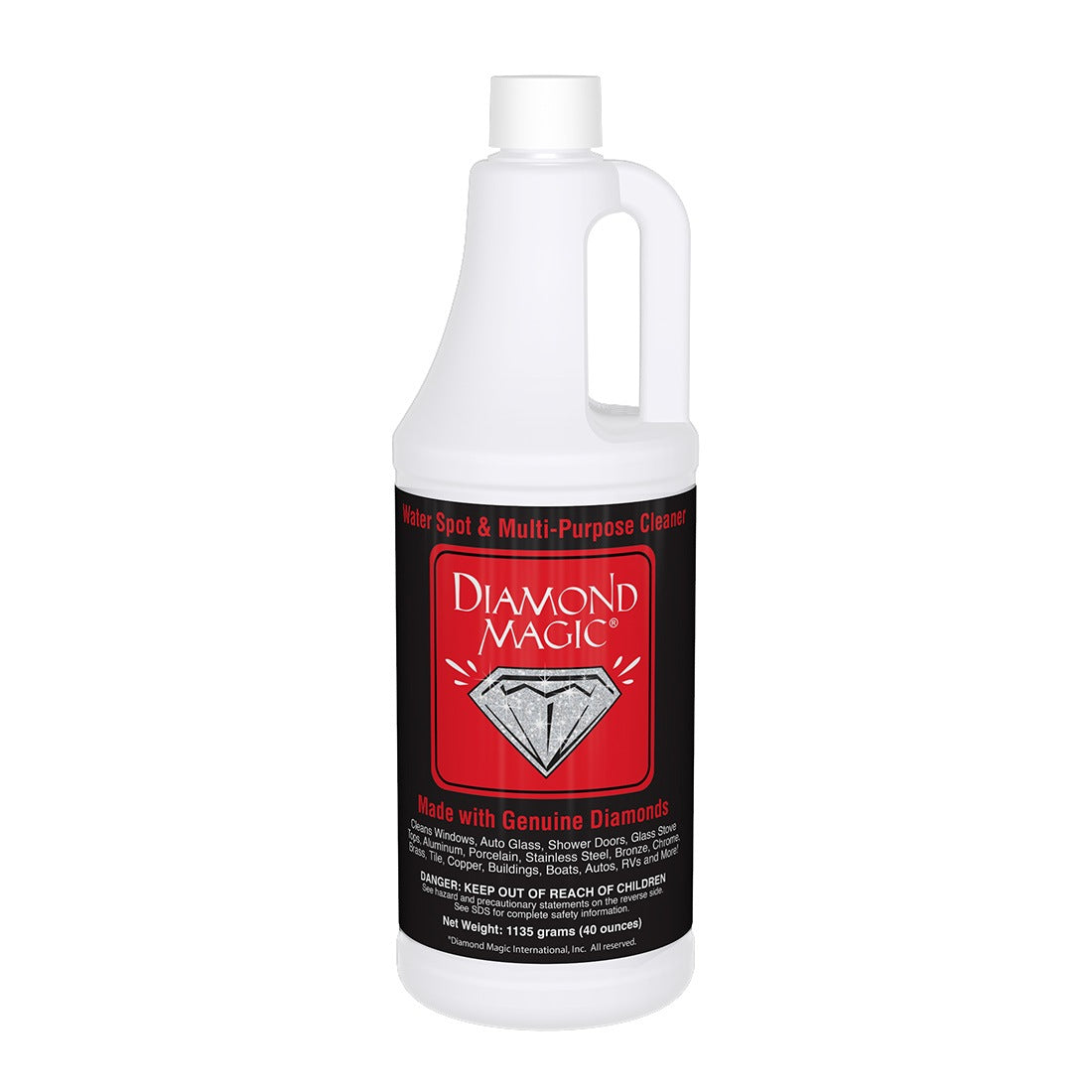 Diamond Magic Stain Remover - Powerful Laundry Stain Remover for Clothes, Carpet & Upholstery | Effective on Wine, Coffee, Grease & Blood Stains | Safe for Colors & Delicate Fabrics | Perfect for Home, Travel & Emergency Stain Removal