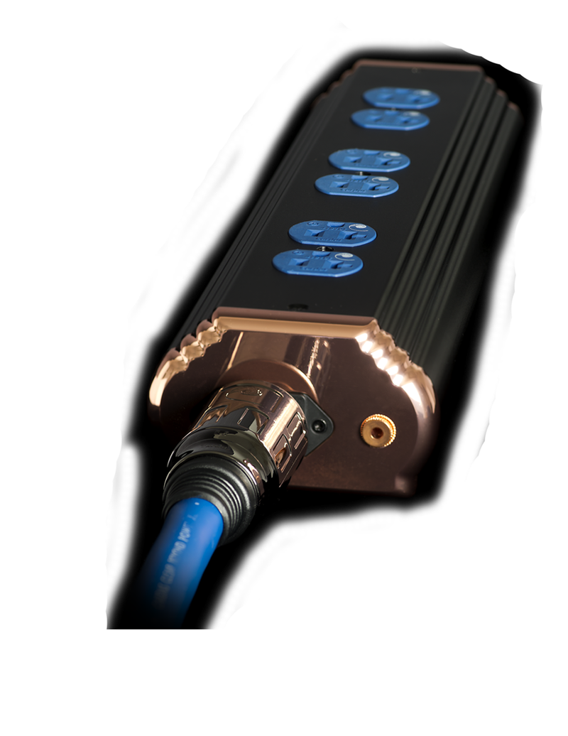 Cardas Nautilus Premium Power Strip - High-End Surge Protector for Home Theater & Audio Systems - Perfect for Audiophiles & Home Entertainment Setups