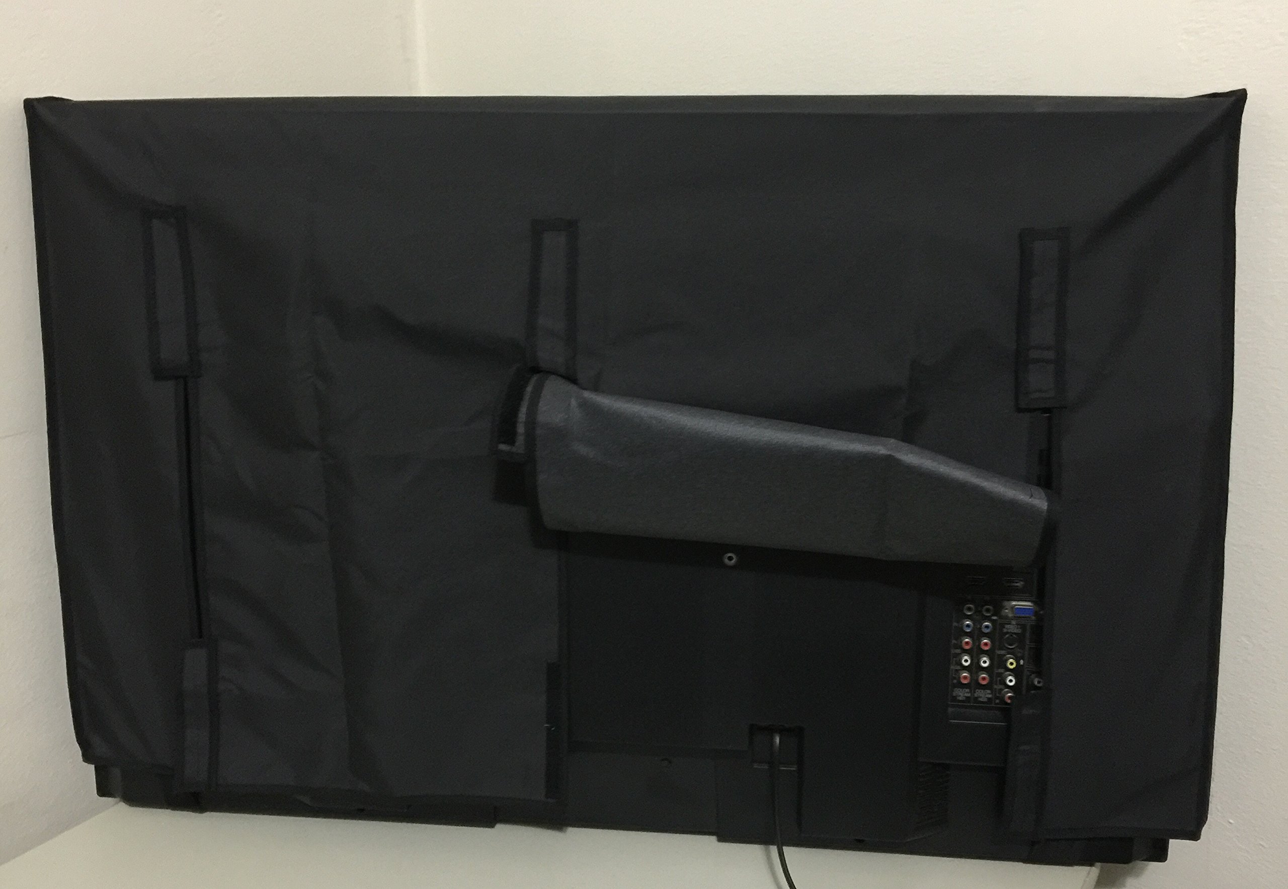 Comp Bind Technology Heavy Duty Waterproof TV Cover for Samsung UN55KS8500FXZA 55'' Curved UHD Smart TV, 52.5''W x 4.8''D x 28.1''H, Maximize TV Life, Perfect for Indoor and Outdoor Use