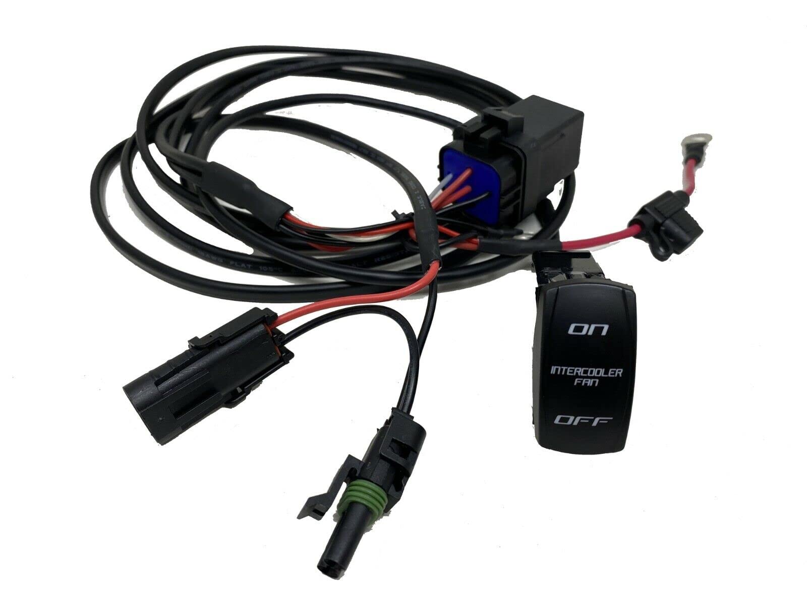 Can Am X3 Intercooler Fan Override Switch Kit Plug & Play for 2017-2022 Models - Improve Cooling Performance for Off-Road & Racing Adventures