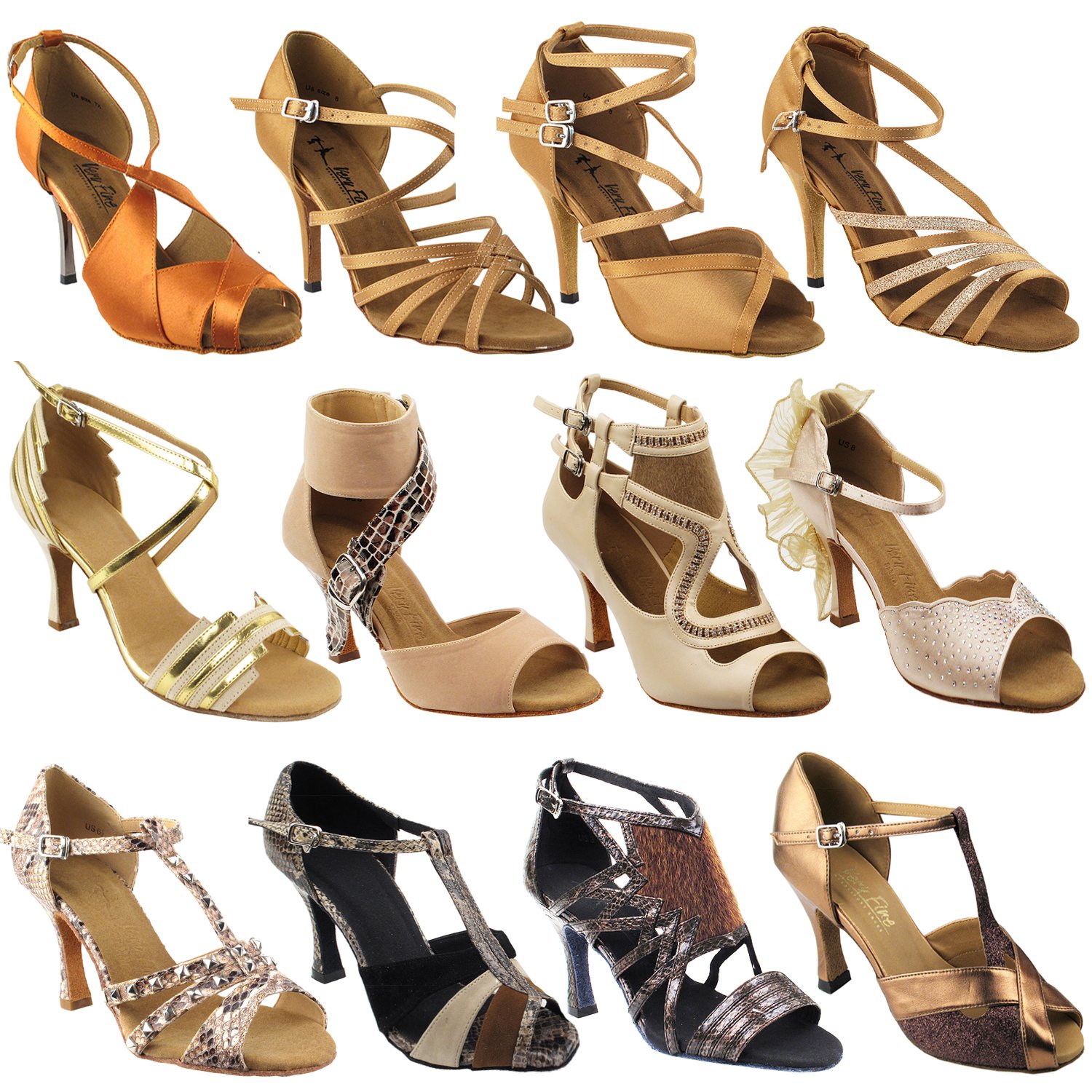 50 Shades of Beige Women's Dance Shoes - Ballroom, Salsa, Swing, Wedding & Club Dancing | Perfect for Latin, Tango, Social Dancing & Special Occasions