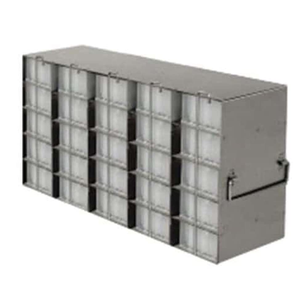 Argos PolarSafe RTB55A Upright Freezer Rack for 96-Well Microtube Boxes - Holds 25 Boxes | Laboratory Storage Organizer for PCR Tubes & Sample Vials | Ideal for Biotech Research, Clinical Labs & Pharmaceutical Use
