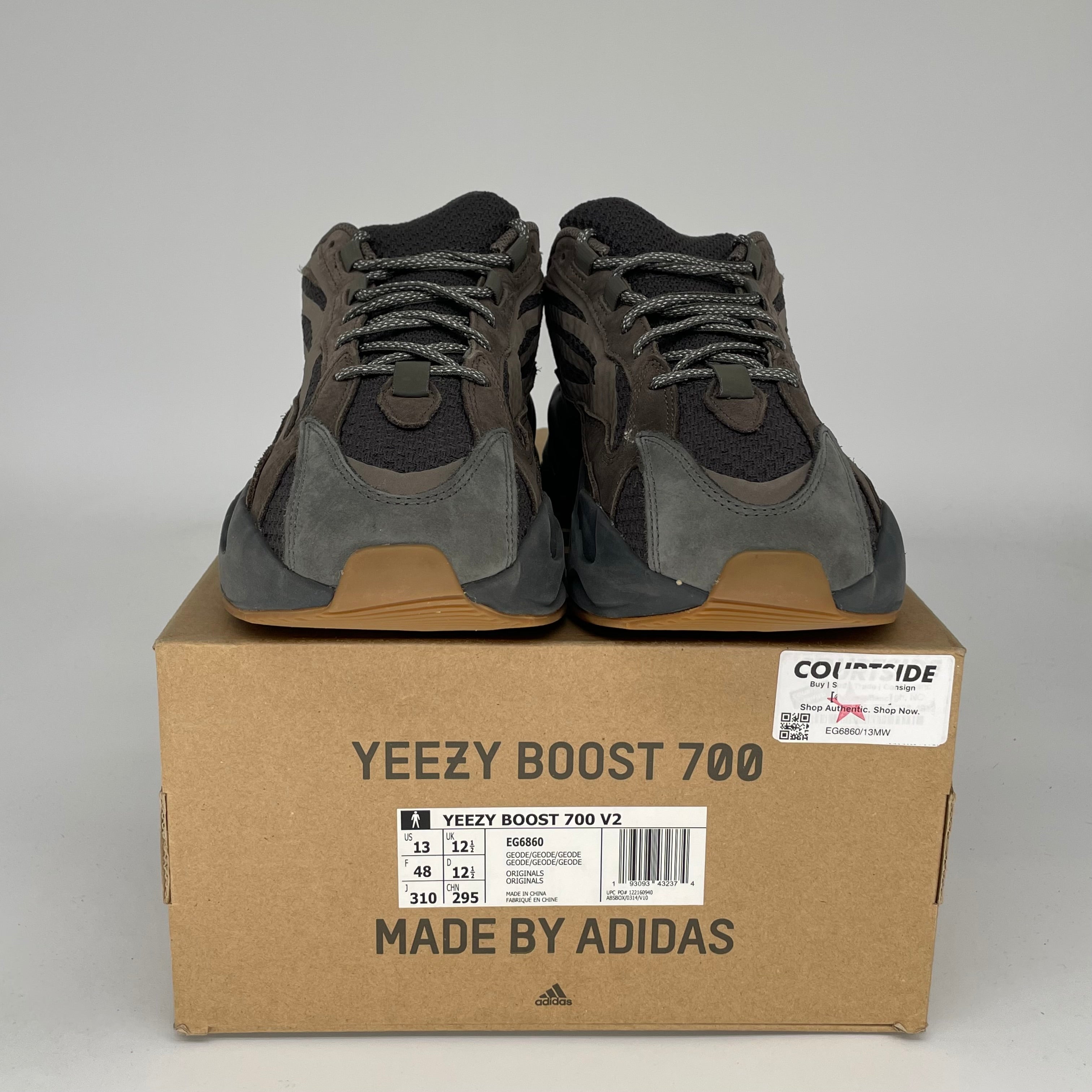 Adidas Yeezy 700 V2 Geode Sneakers - Men's Size 13 (EG6860) | Comfortable Running Shoes for Casual Wear & Street Style Fashion