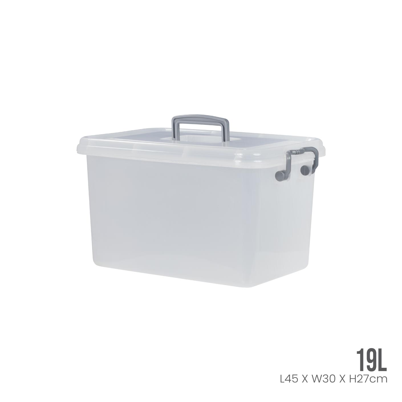 PIN PIN HANDY BOX (L) - Multi-Purpose Storage Organizer Box for Home, Office, and Craft Supplies (9905) - Perfect for Organizing Small Items, Jewelry, and DIY Projects