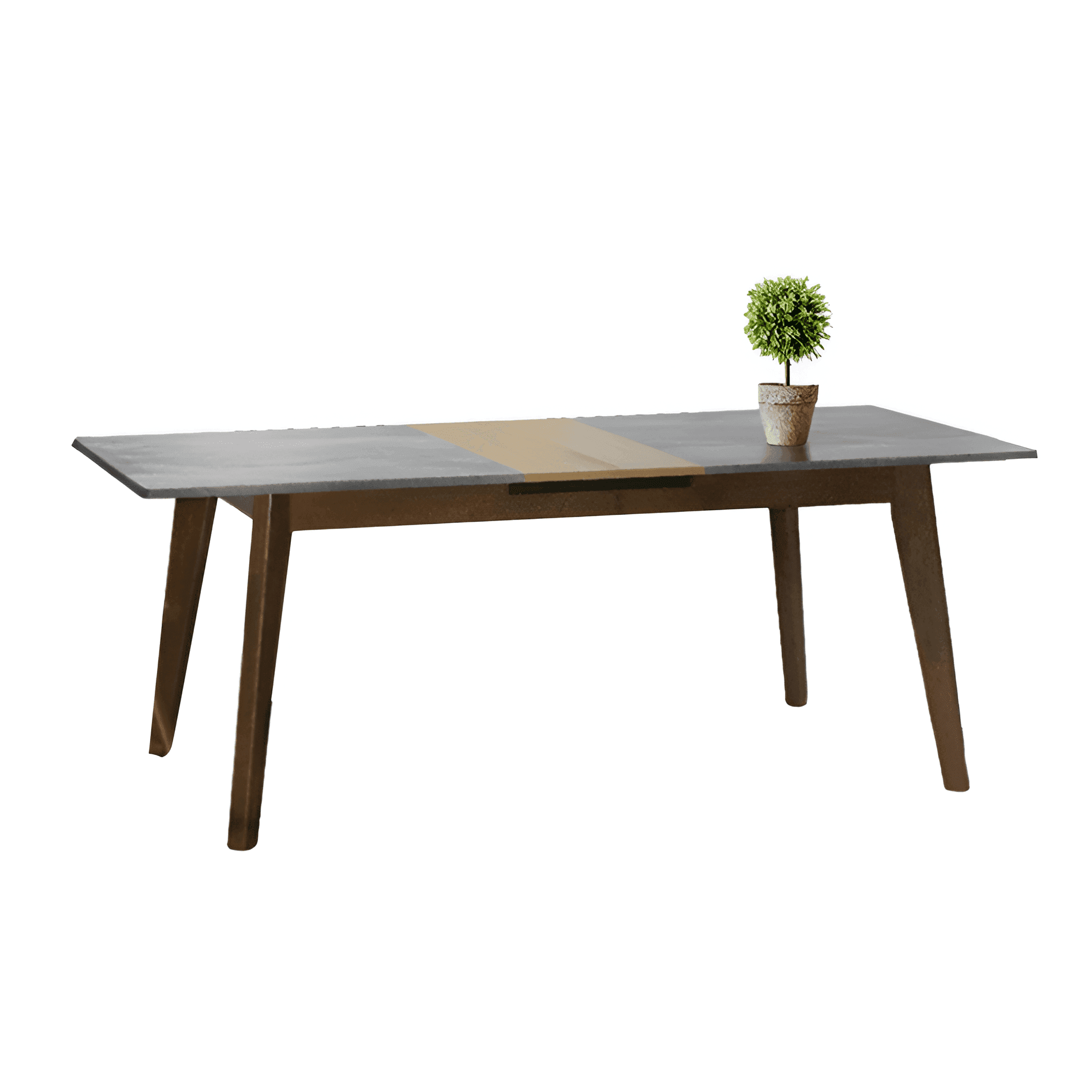Margot Extendable Wooden Dining Table with Moulded Top - Solid Wood Expandable Kitchen Table for 6-10 People - Perfect for Family Dinners & Entertaining Guests