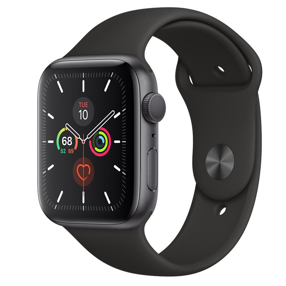 Apple Watch Series 6 44mm GPS Smartwatch - Space Gray Aluminum Case (Latest Model) | Fitness Tracker, Heart Rate Monitor & Water Resistant for Running, Swimming & Daily Use