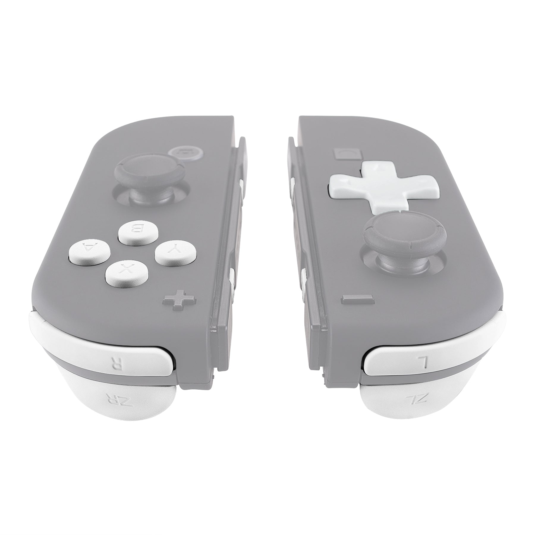 eXtremeRate D-Pad Replacement Button Set for Nintendo Switch Joy-Con (Compatible with eXtremeRate D-Pad Shell Only) - White | Enhanced Gaming Experience for Switch Controllers