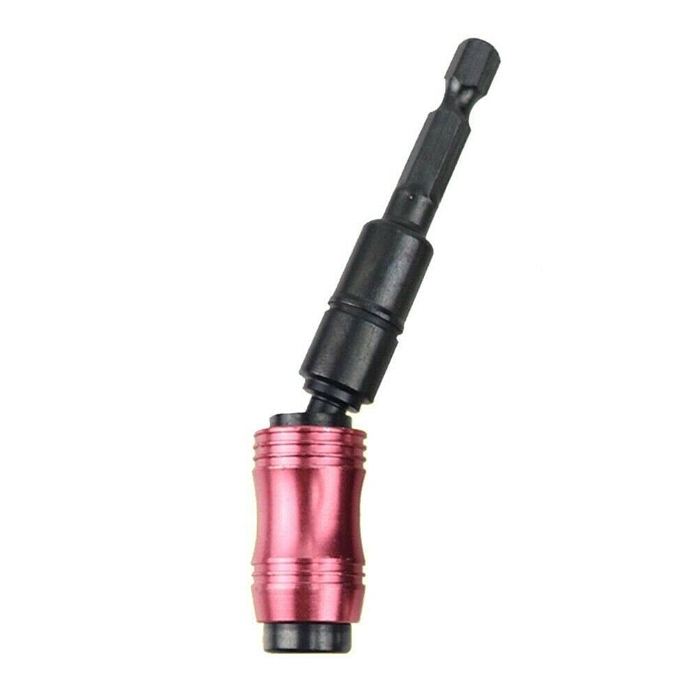 Kuppn 20° Bendable Magnetic Drill Bit Holder - Quick Change Locking Screwdriver Tip with Spring Release for Tight Spaces & Corners | Ideal for HVAC, Electrical Work & DIY Home Repairs