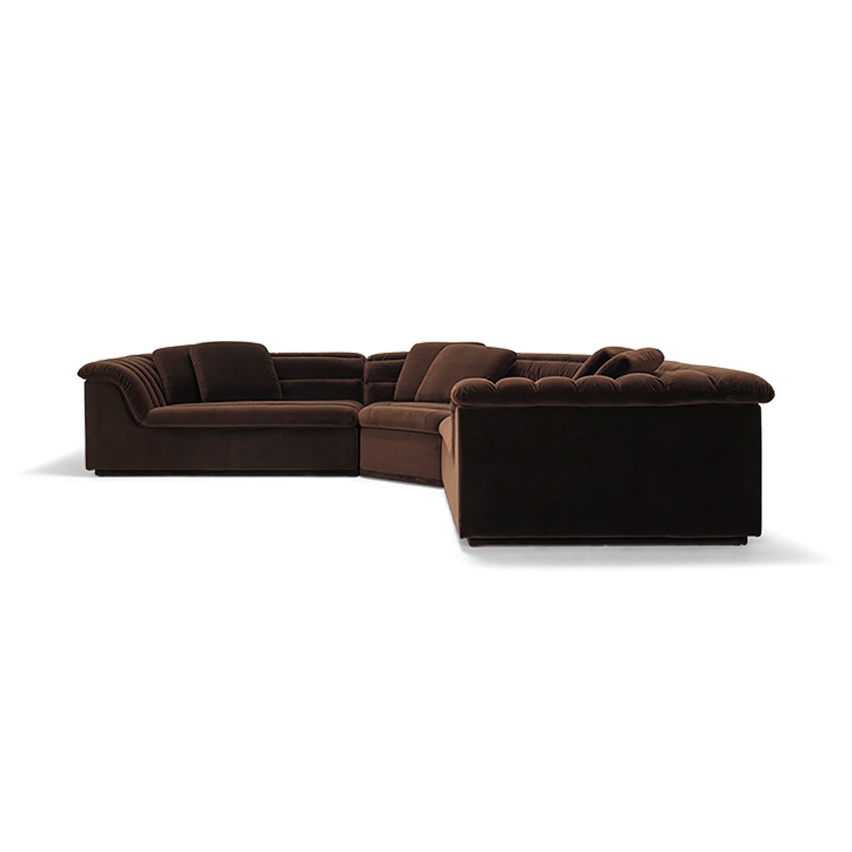 3 Piece Modular Sofa Set - Modern Floating Design (Avalon Piccolo) for Living Room, Lounge & Office Spaces