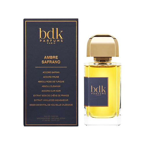 BDK Ambre Safrano 100ml EDP Unisex Perfume - Luxury Amber Scent for Men & Women | Perfect for Date Nights & Special Occasions