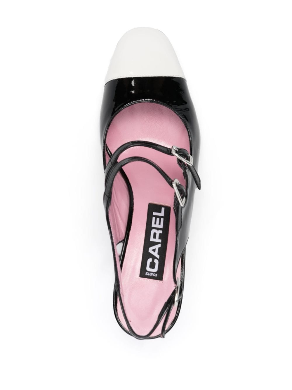 CAREL PARIS Women's Black High Heel Shoes - Elegant & Comfortable for Work, Party & Special Occasions