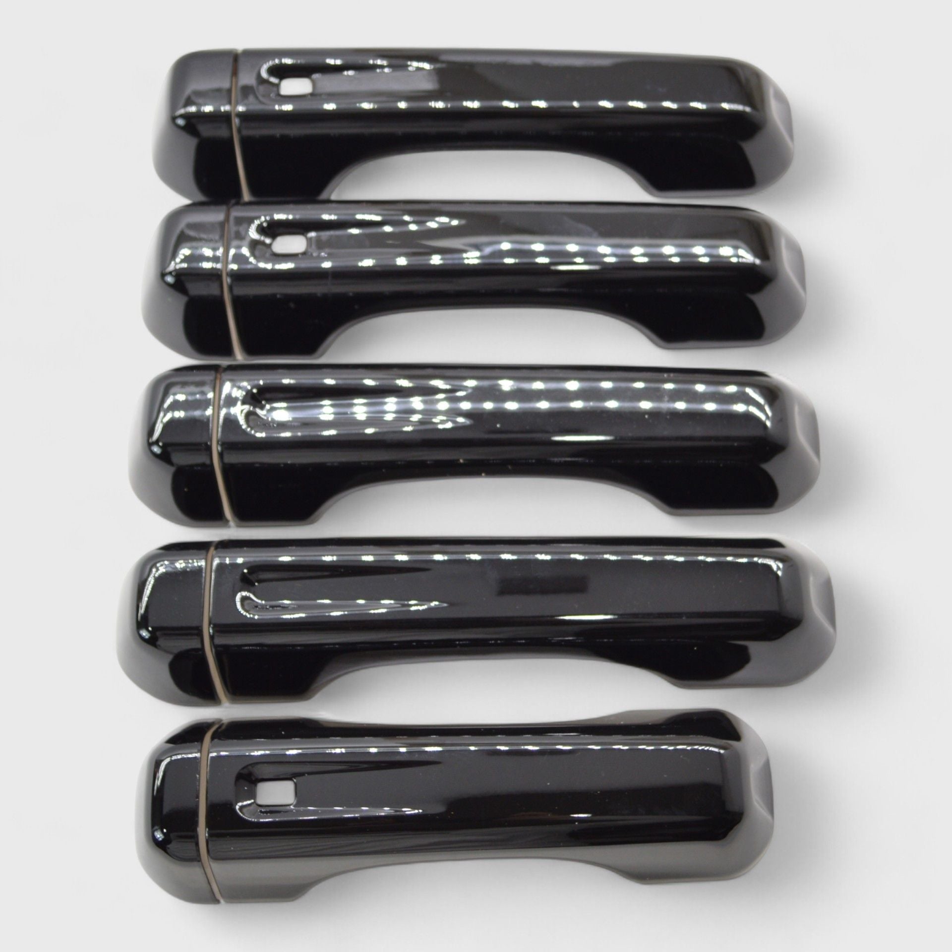Gloss Black Chrome Delete Door Handle Cover with Smart Key - DH6295BLK | Upgrade Your Car's Exterior Style for a Sleek Look | Perfect for Car Enthusiasts & Custom Vehicle Modifications