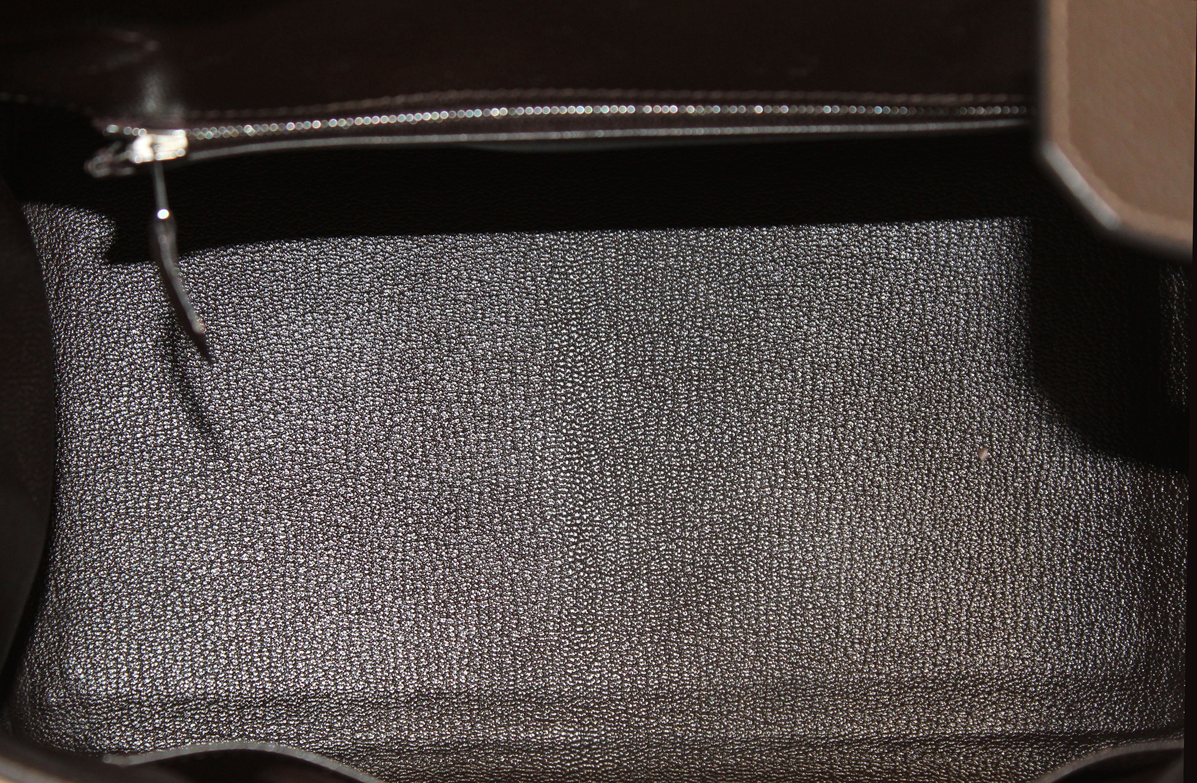 Authentic Hermes Birkin 30 Bag in Brown Togo Leather & Toile Canvas - Luxury Handbag for Women, Perfect for Work, Travel & Special Occasions