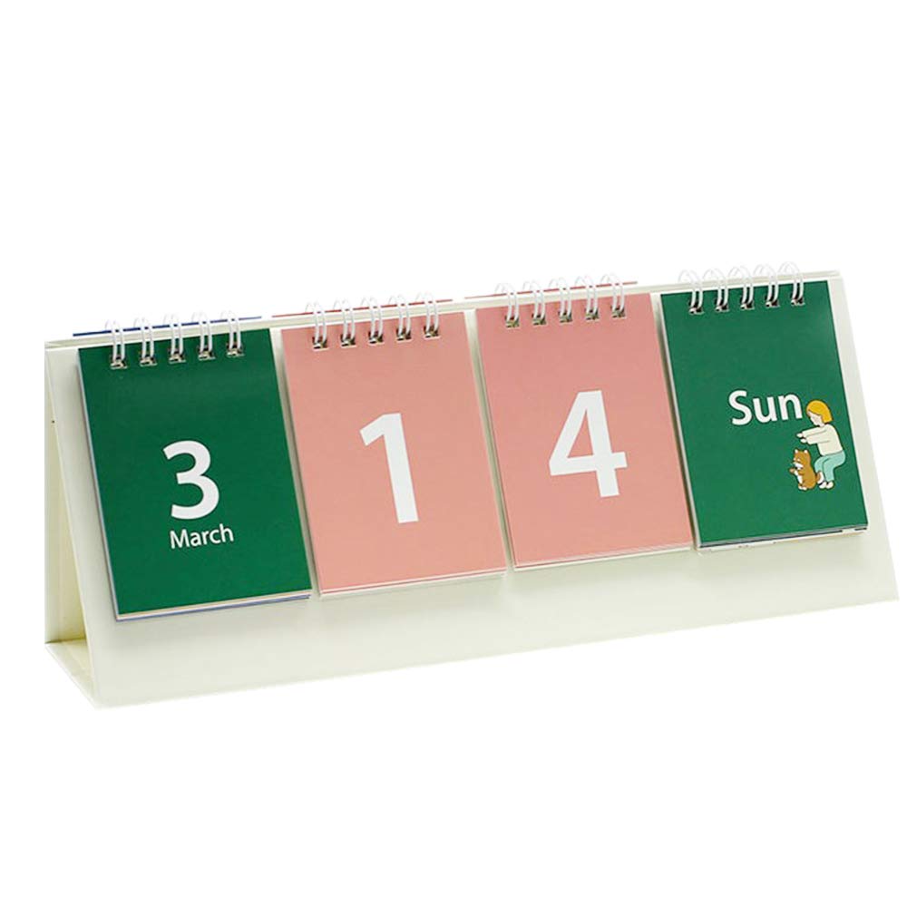 Adorable Baby D-Day Perpetual Desk Calendar - Standing Countdown Calendar for Pregnancy & Newborn Milestones | Perfect for Nursery, Baby Showers & Parenting Gifts