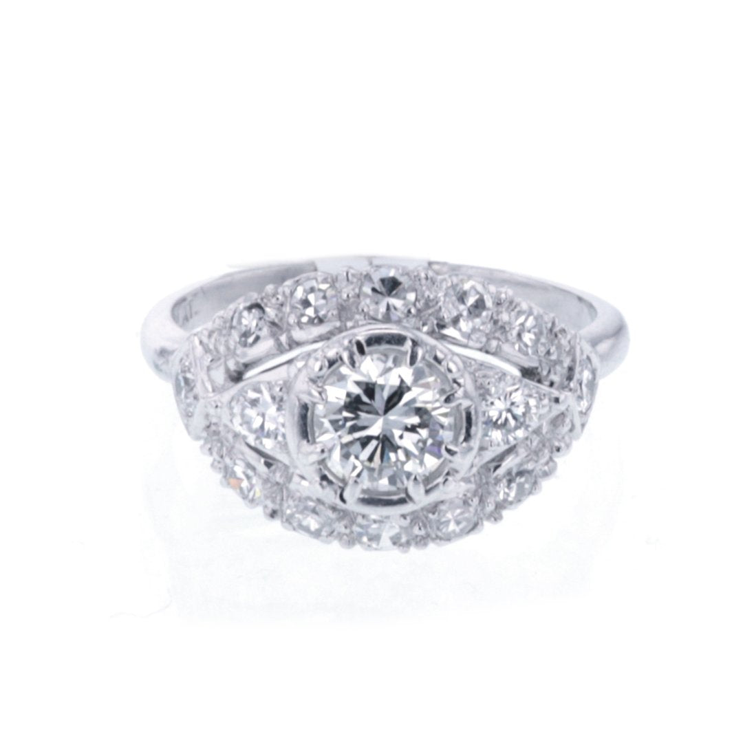 0.50 Carat Diamond Ring - Elegant Solitaire Engagement Ring for Women - Perfect for Proposals, Anniversaries & Special Occasions