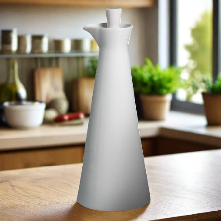 Royalmont 8.5 Oz Oil and Vinegar Pot - Set of 12 (Case) - Premium Glass Cruet Bottles for Kitchen, Salad Dressing, Olive Oil Dispenser - Perfect for Restaurants, Home Cooking & Gift Giving