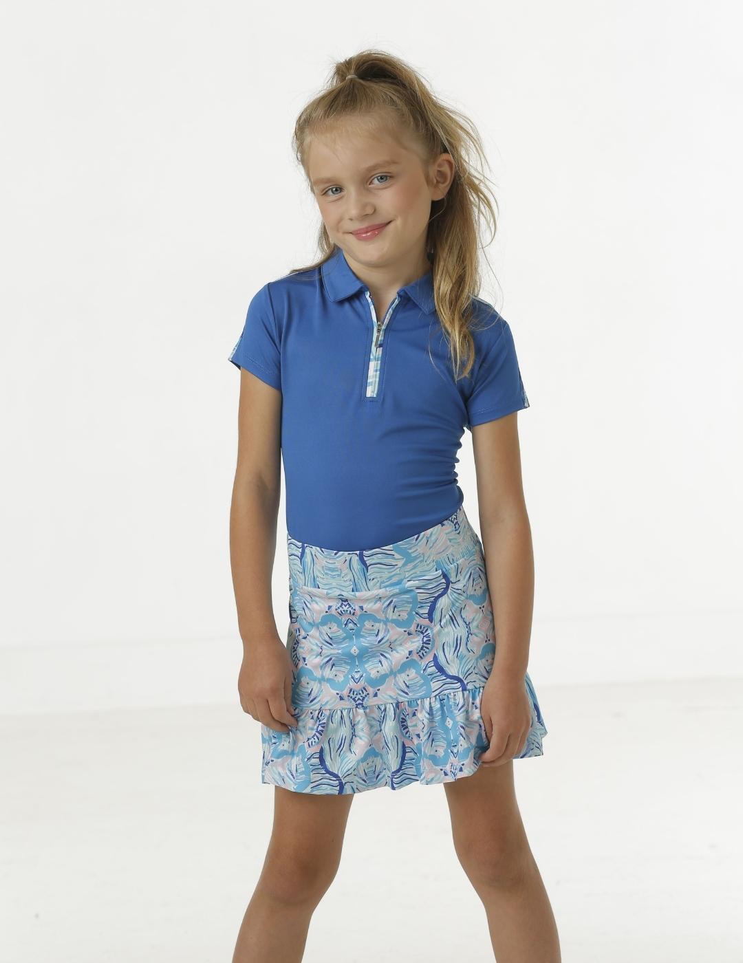 Saylor Youth Girls' Skort - Comfortable Athletic Skirt Shorts for Teens & Kids - Perfect for School, Sports & Outdoor Activities