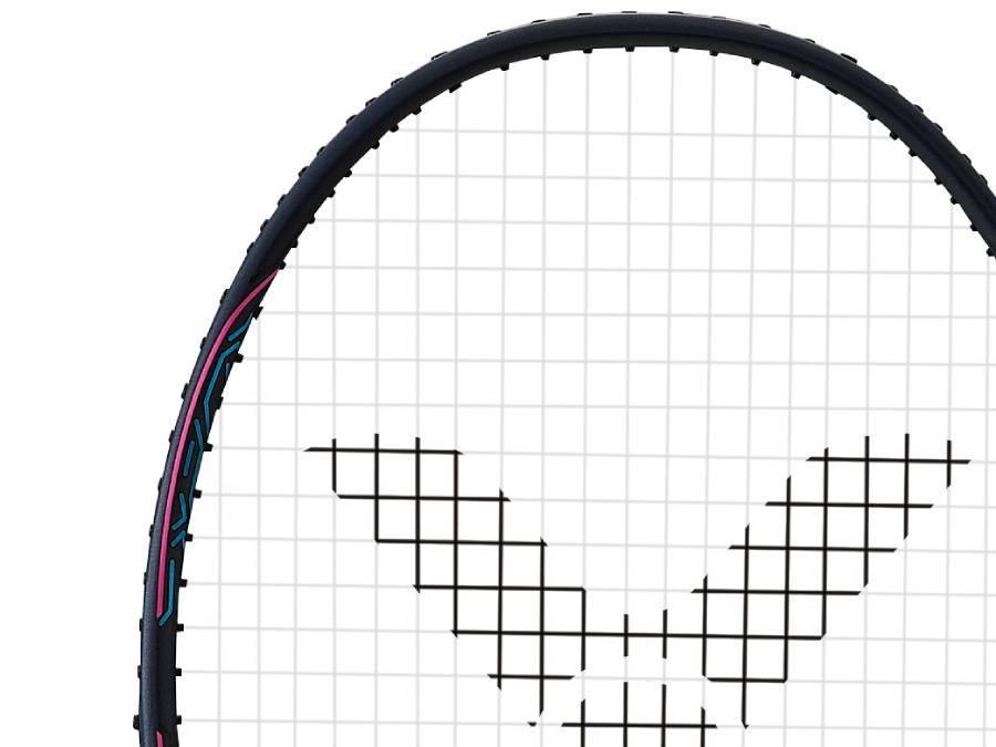 Victor DriveX 9X Unstrung Badminton Racket - Professional Carbon Fiber Badminton Racquet for Advanced Players - Perfect for Training, Tournaments & Competitive Play