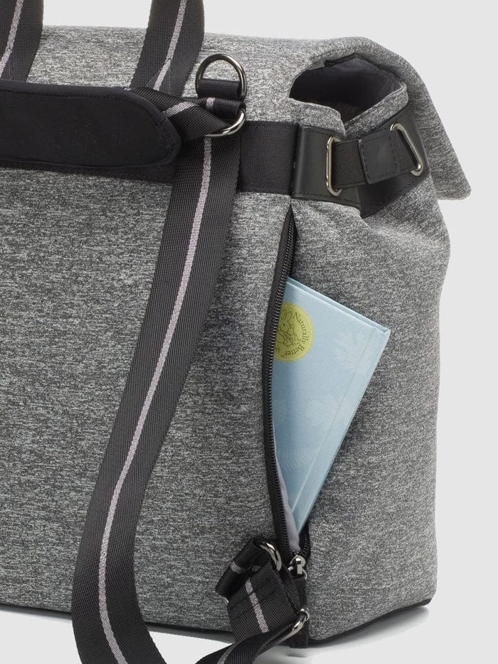 Storksak St James Scuba Changing Bag - Waterproof Diaper Bag for Moms, Baby Essentials Organizer with Insulated Bottle Pockets - Perfect for Travel, Daycare & On-the-Go Parenting