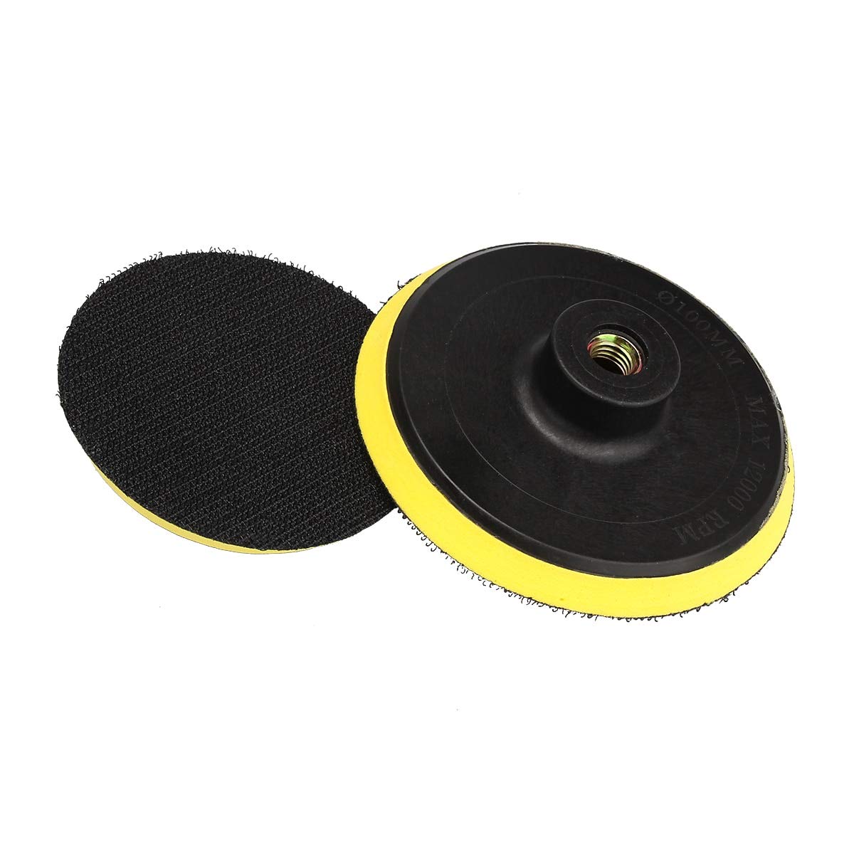 3 Inch Self-Adhesive Polishing Pad with M10 Grit - Sanding Disc for Electric Grinder & Polisher Tools - Perfect for Metal, Wood & Auto Detailing (1PC)
