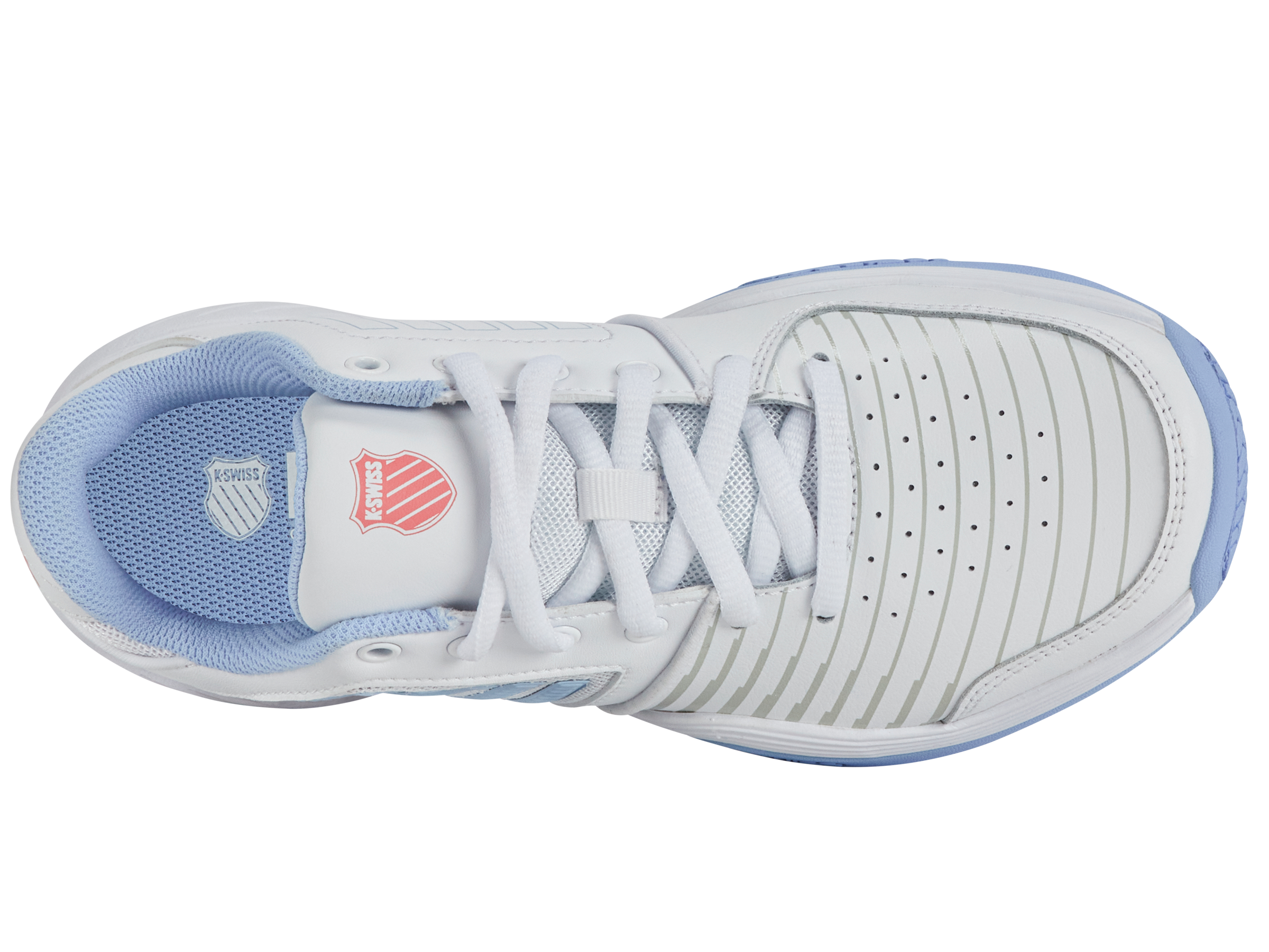 Nike Court Express Women's Tennis Shoes - White/Open Air/Strawberry Ice | Lightweight & Comfortable for Casual Wear, Gym Workouts & Outdoor Activities