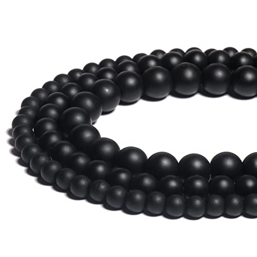 Black Matte Onyx Agates