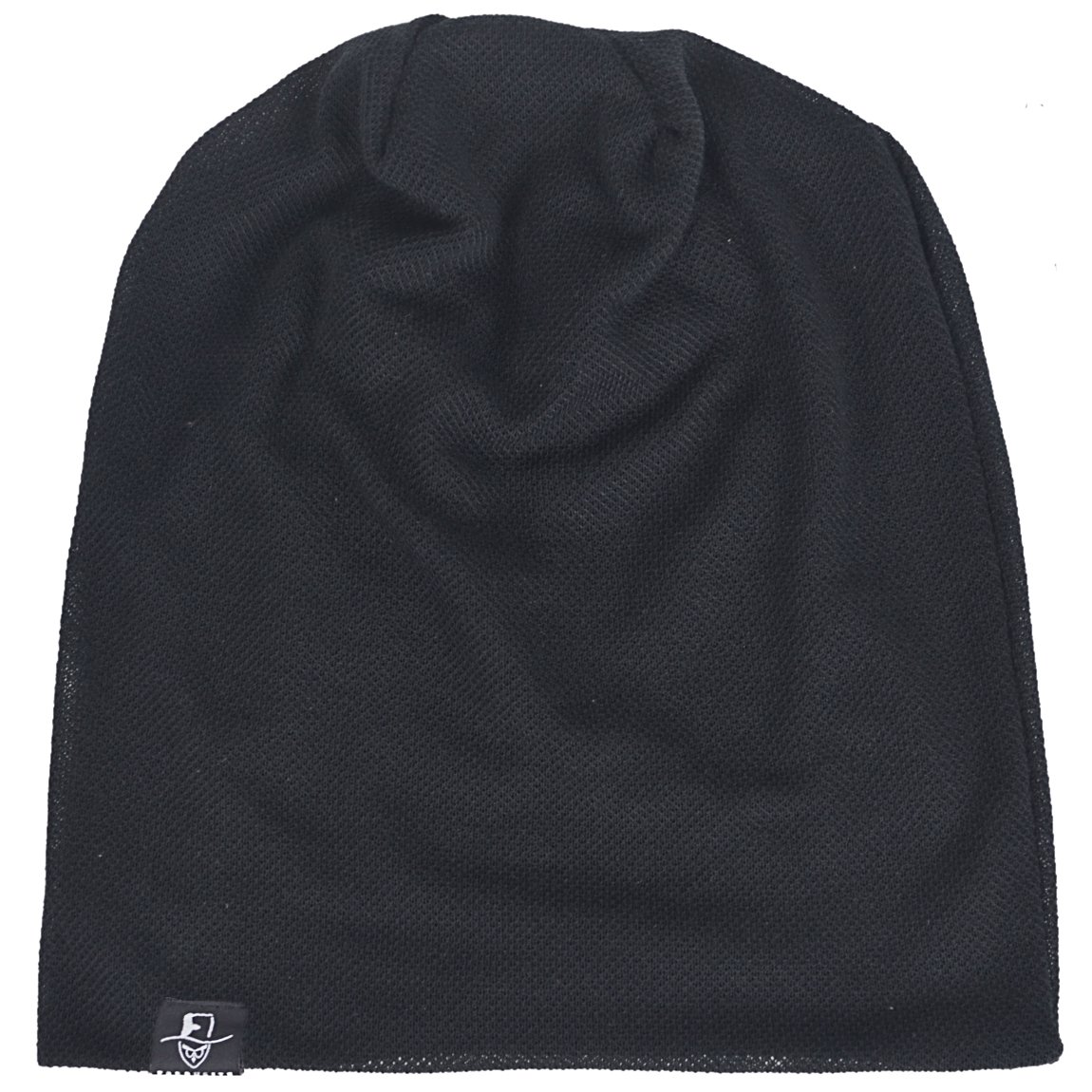 FORBUSITE Men's Distressed Thin Slouch Beanie Hat - Breathable Skull Cap for Summer - Casual Outdoor & Travel Accessories for Hiking, Running, and Streetwear Fashion