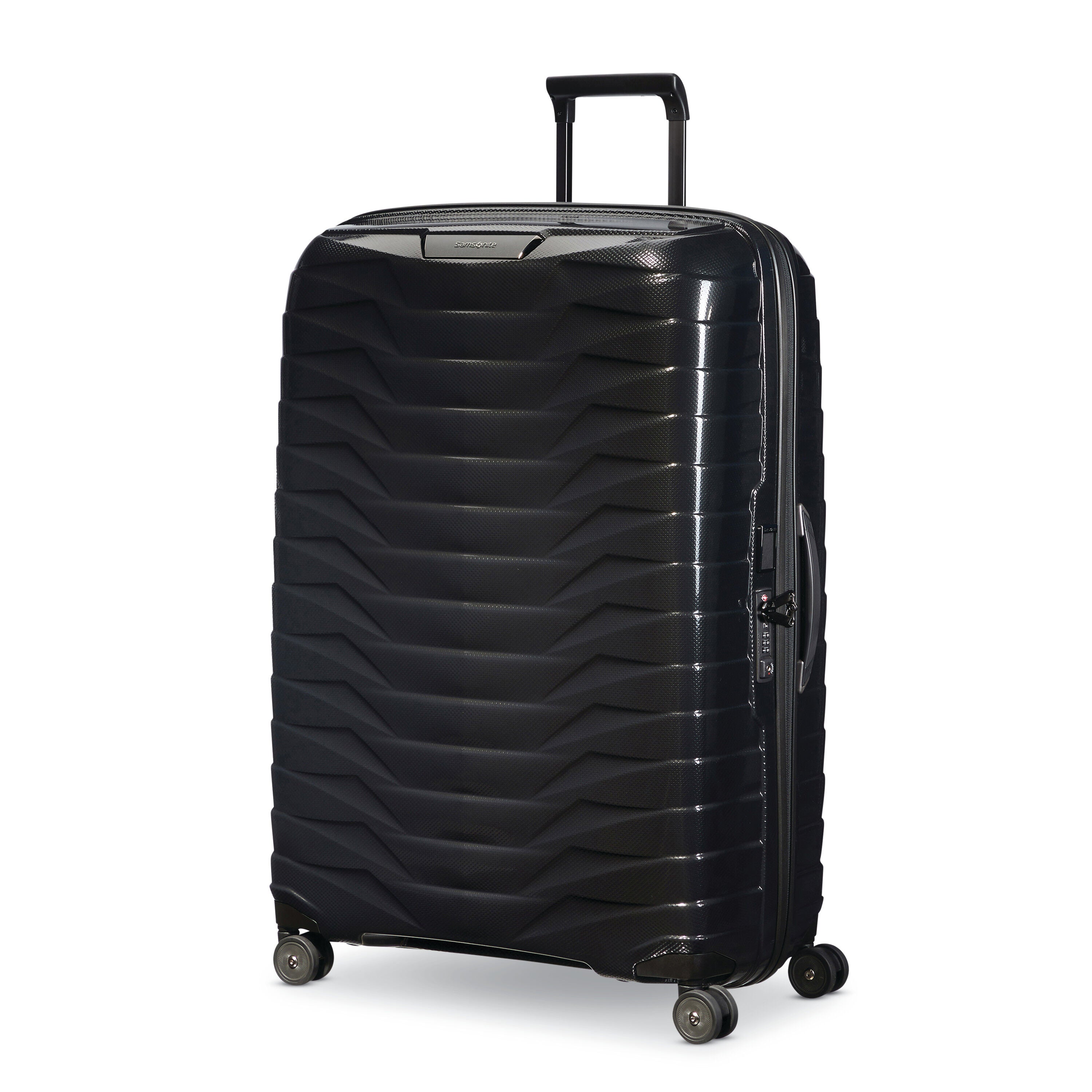 Samsonite Proxis Spinner 3-Piece Expandable Luggage Set with TSA Lock - Lightweight Hardshell Suitcase for Business Travel & Family Vacations
