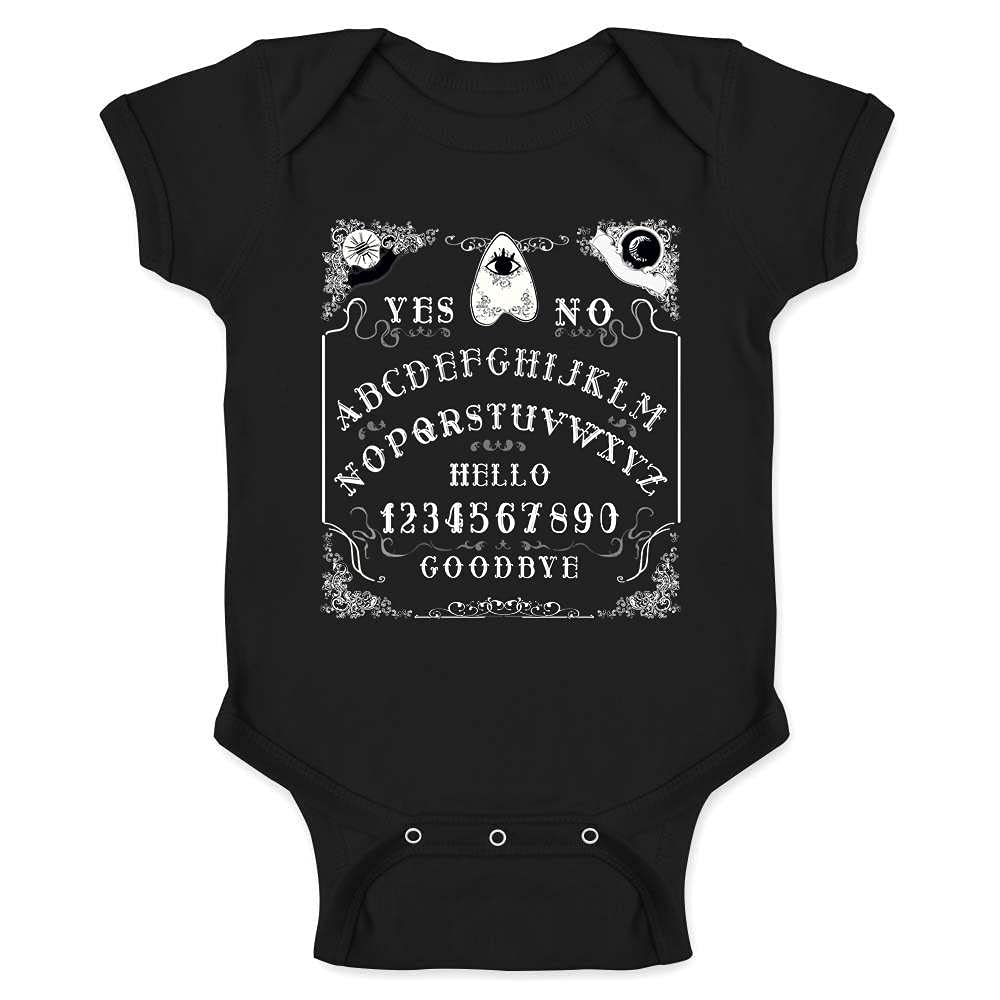 Ouija Board Seance Spirit Board Gothic T-Shirt for Kids & Toddlers - Halloween, Goth Fashion & Themed Party Outfit