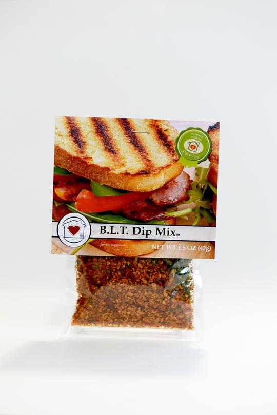 BLT Dip Mix - Classic Bacon, Lettuce & Tomato Flavor | Perfect for Parties, Potlucks & Game Day Snacks