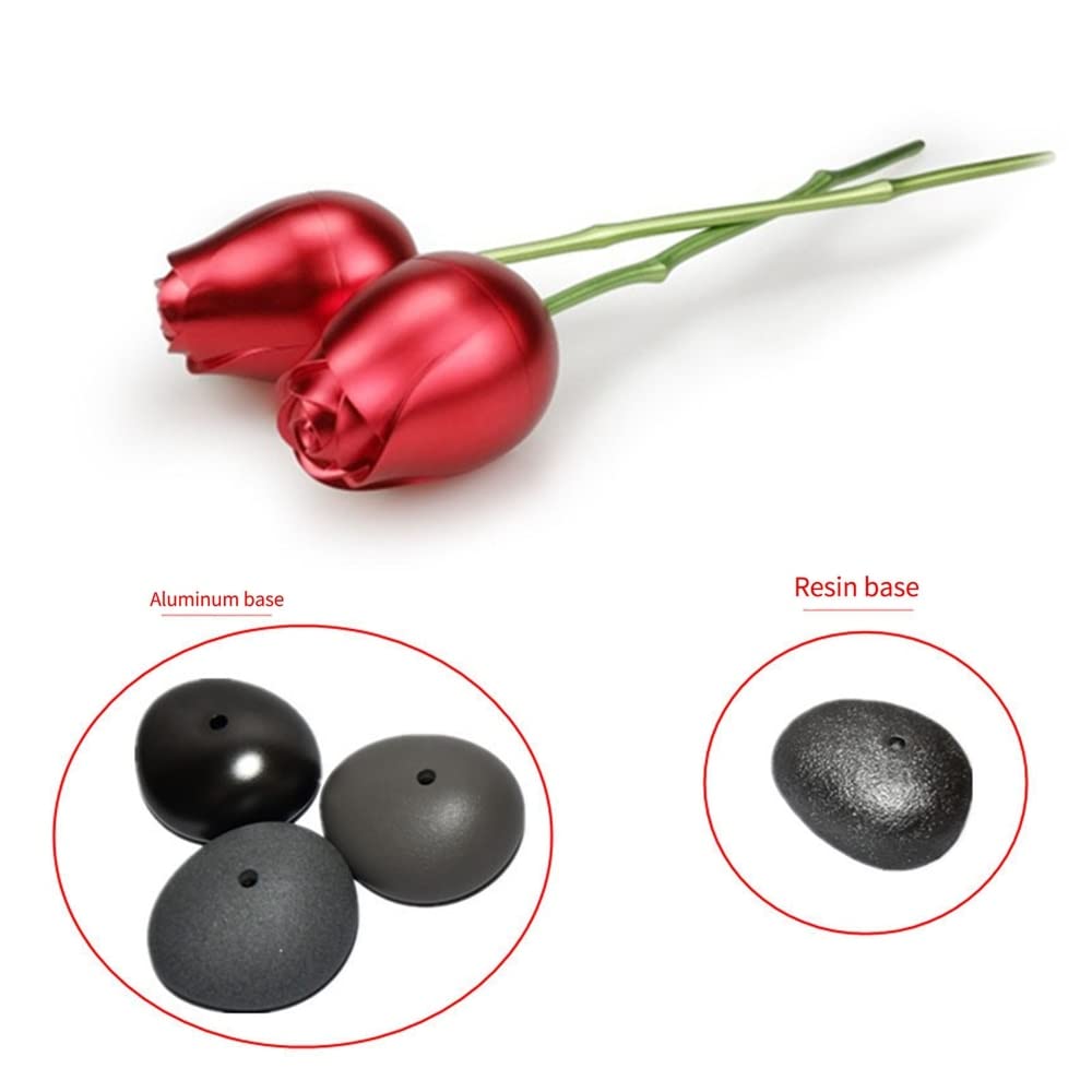 Elegant Metal Rose Jewelry Box - Double Opening Lift Top Kraft Paper Gift Box for Earrings, Necklace, Bracelet, Pendant & Engagement Rings | Perfect for Jewelry Display, Gift Giving & Wedding Proposals
