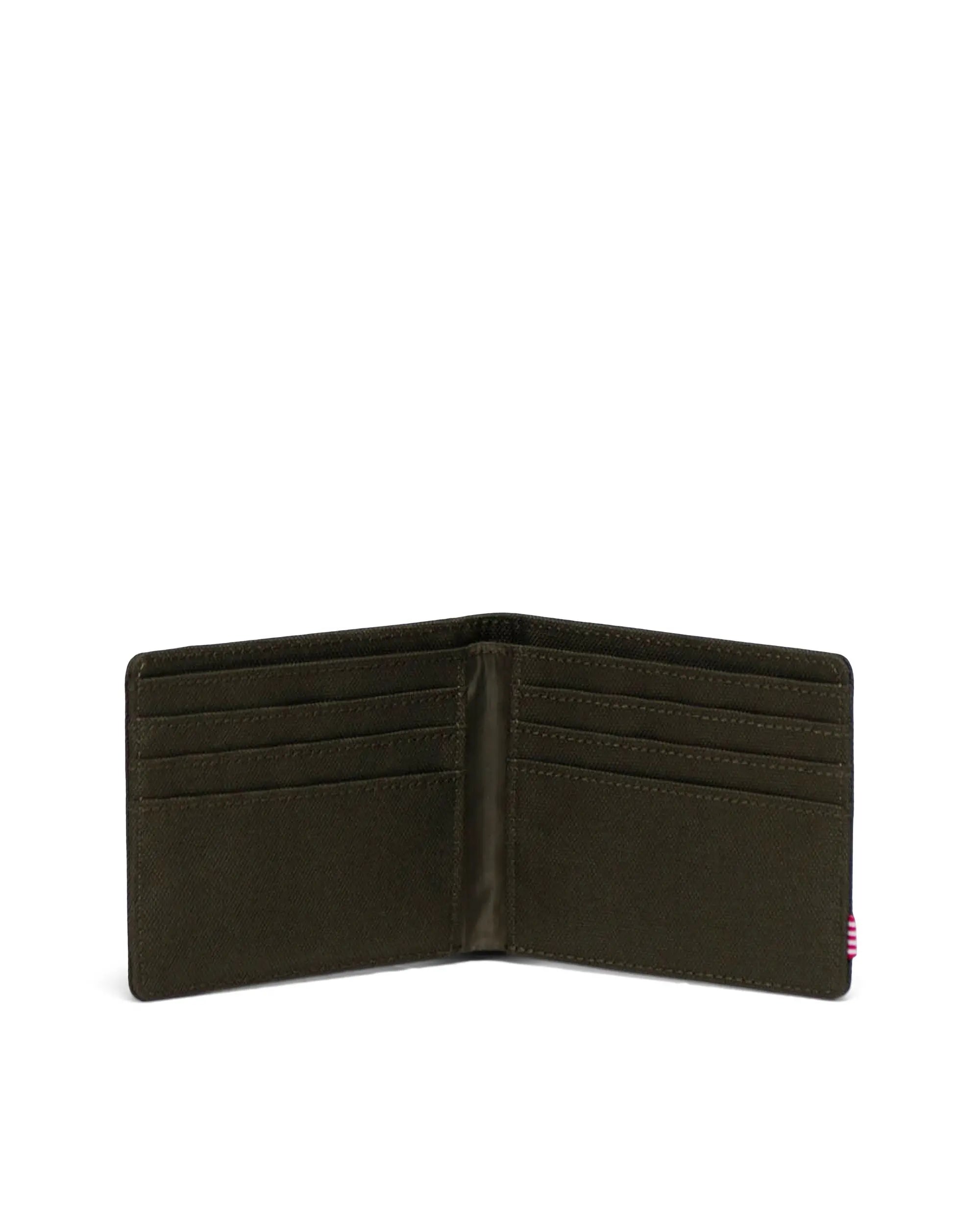 Herschel Roy Wallet for Men & Women - Slim RFID Blocking Bifold Wallet in Ivy Green - Perfect for Travel, Work & Everyday Use