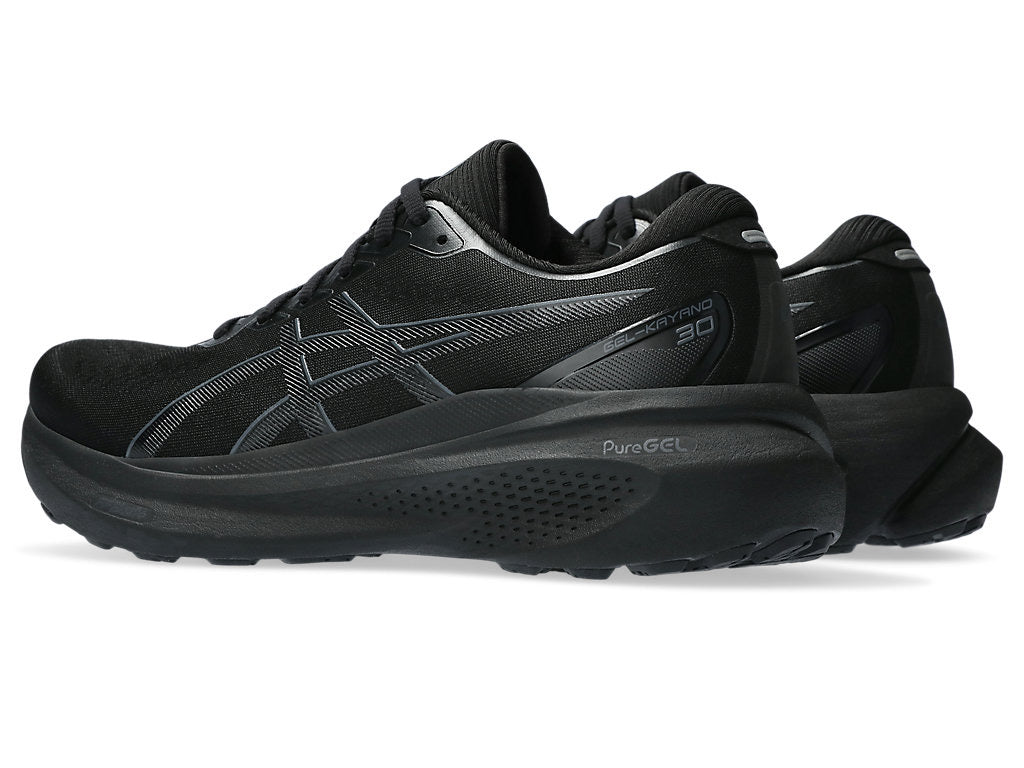 ASICS Men's GEL-KAYANO 30 Wide Running Shoes - Black/Black | Premium Cushioning & Stability for Long-Distance Running, Jogging & Gym Workouts