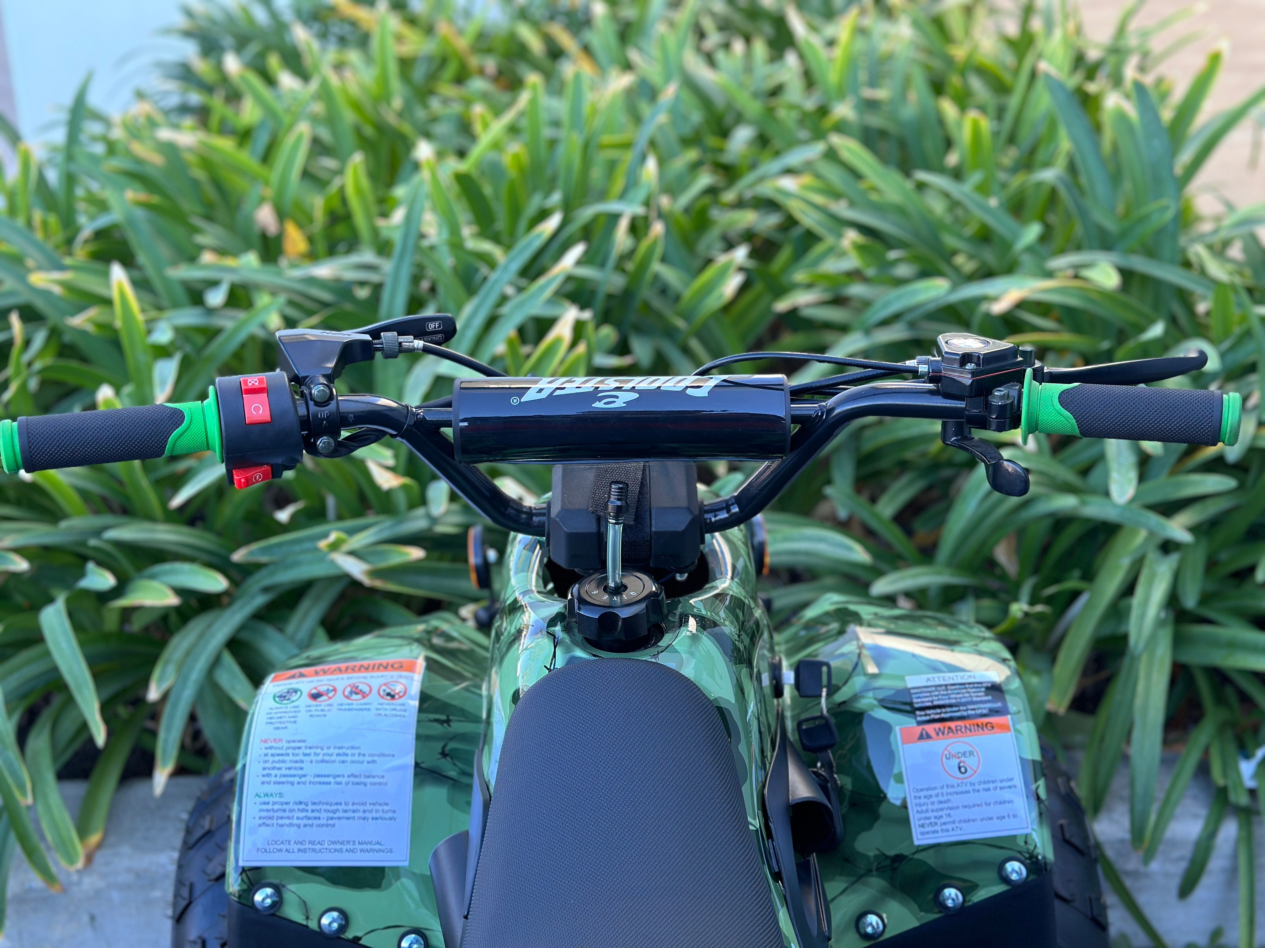 Venom Moccasin 110cc ATV - Fully Automatic Gas-Powered Quad Bike for Adults & Teens - Perfect for Off-Road Trail Riding, Farm Work & Backyard Fun