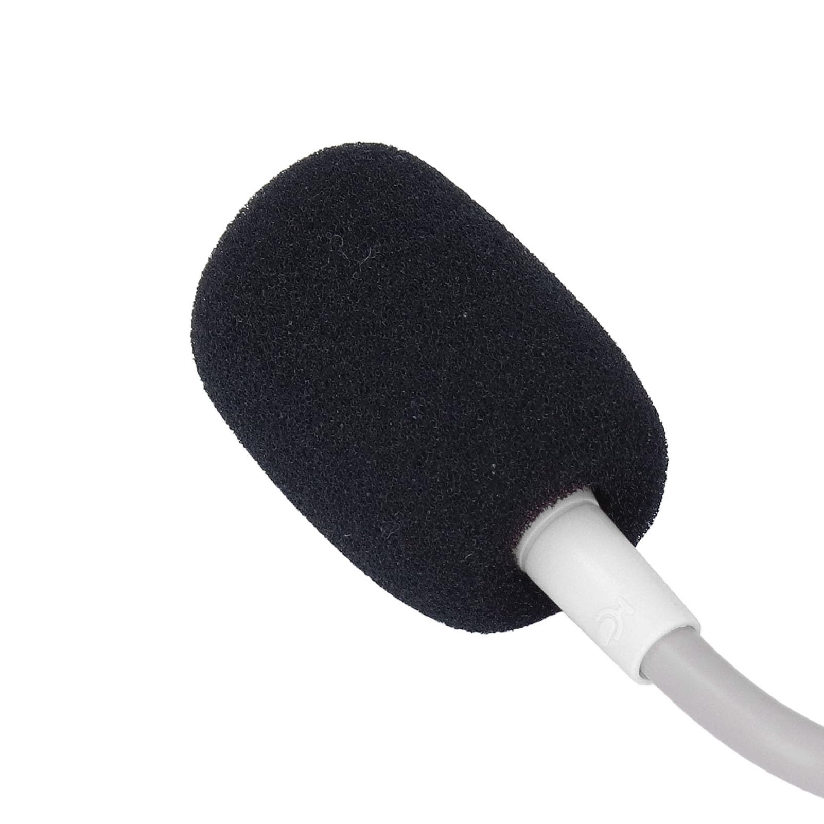Barracuda X Wireless Gaming Headset Replacement Boom Mic - Detachable 3.5mm Noise Cancelling Microphone with Clear Voice Capture | Perfect for Gaming, Streaming & Online Meetings (White)