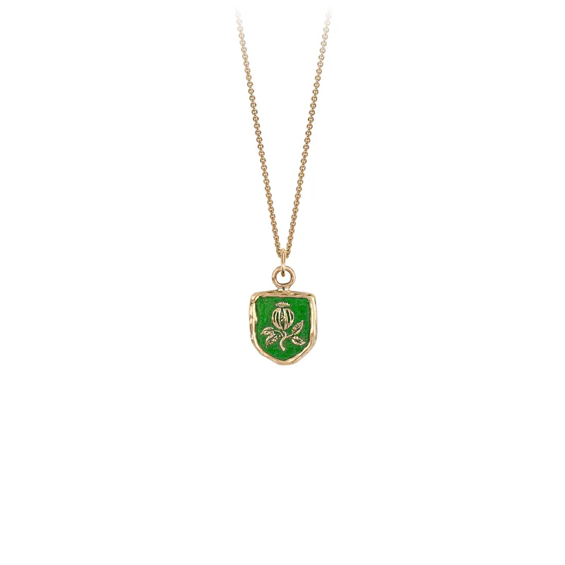 14K Gold Appreciation Talisman Pendant - Full of Life True Colors Jewelry for Women - Perfect for Gifts, Daily Wear & Special Occasions