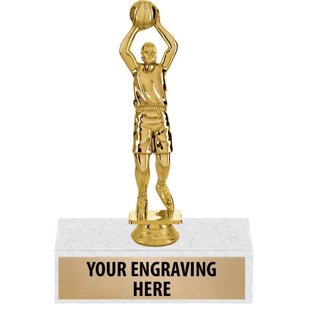 Basketball Trophies for Men - Premium Free Throw Award Trophy for Basketball Players & Teams | Perfect for Tournaments, Championships & Sports Recognition
